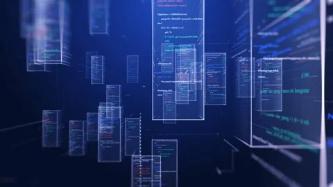 Developer Code Flow Stock Footage 328564993