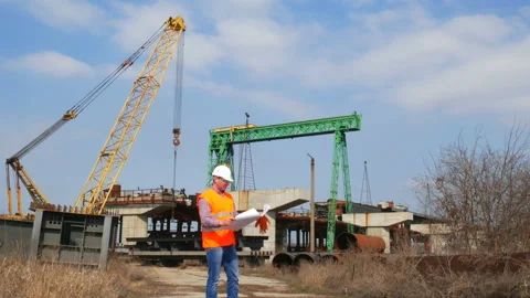 Developer Concept for Construction Stock Footage 86574594