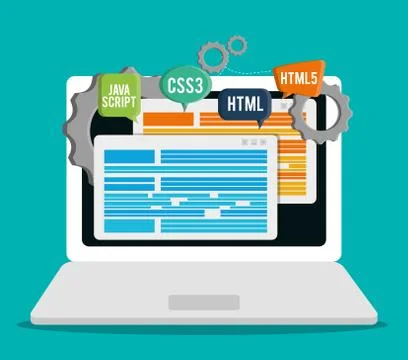 Developer icon design Stock-Illustration