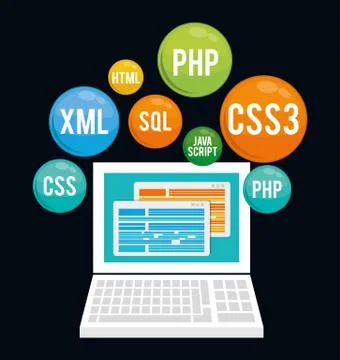 Developer icon design Stockillustratie