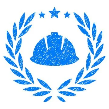 Developer Laureal Wreath Grainy Texture Icon 스톡 일러스트