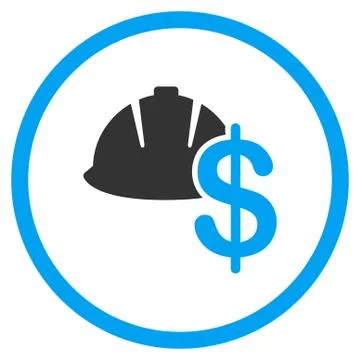 Developer Salary Icon 스톡 일러스트