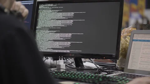 Developer screen Stock Footage 109480190