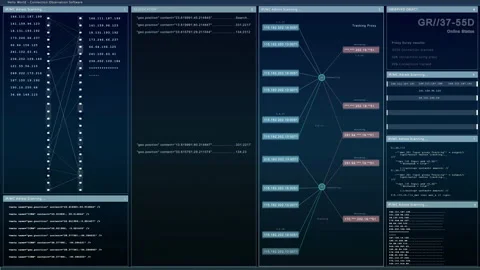 Developer Software Code Mockup Stock Footage 194143795