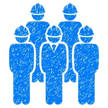 Developer Staff Grainy Texture Icon 스톡 일러스트