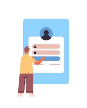 Developer testing new app features application development software programming Illustrazione stock