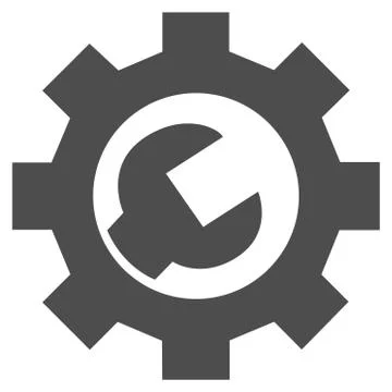 Developer Tools Flat Vector Icon 스톡 일러스트
