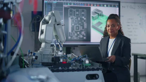 Developer Using Laptop While Working Stock Footage 182951270