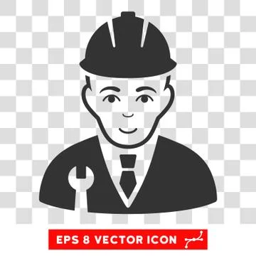 Developer Vector EPS Icon Illustrazione stock