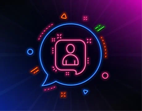 Developers chat line icon. Business management sign. Vector Illustrazione stock