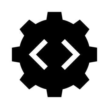 Developers Options Icon Illustrazione stock