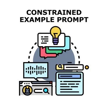 Developing ai prompt engineering and creative content generation 스톡 일러스트