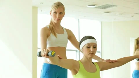 Developing biceps Video stock 10895440