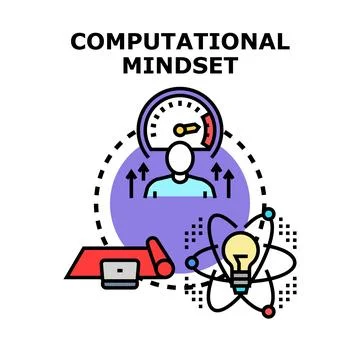 Developing computational mindset for problem solving and innovation Ilustração Stock