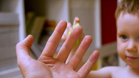 Developing creativity, ability to think of new things imagination. Parents Stock Footage 113093316