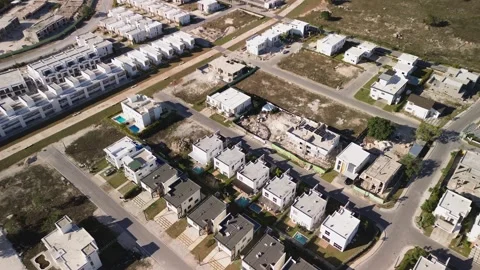 Developing fresh residential zone in Punta Cana, Dominican Republic, Vista Cana Stock Footage 271370142