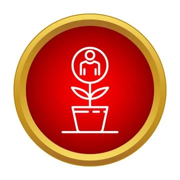 Developing human potential and career growth concept Stock Illustration