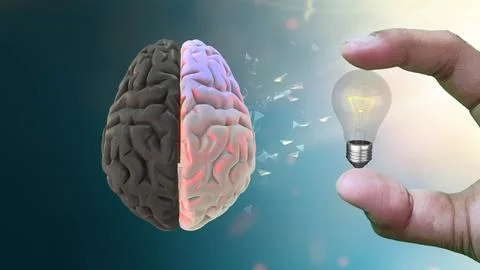 Developing a Leadership Mindset for Strategic Thinking Success Stock Illustration