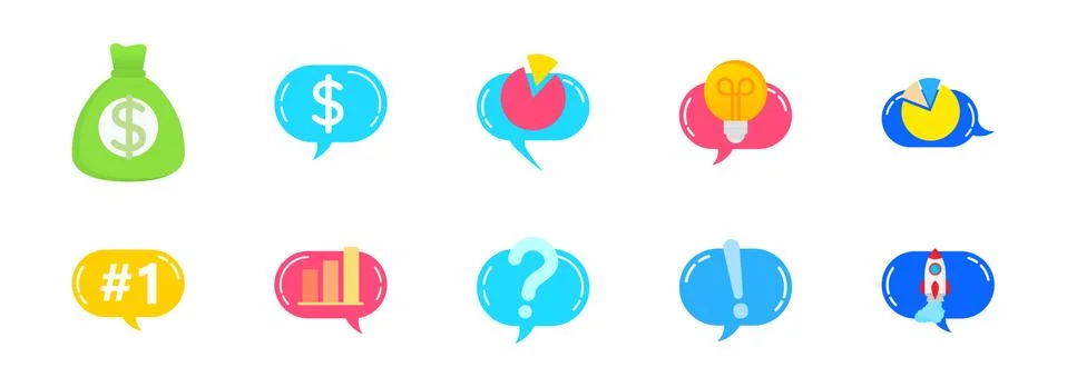 Developing Logotype for Business Strategy Vector Illustrazione stock