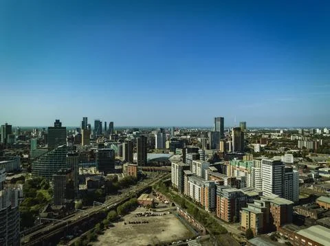 Developing Manchester Skyline Stock Photos