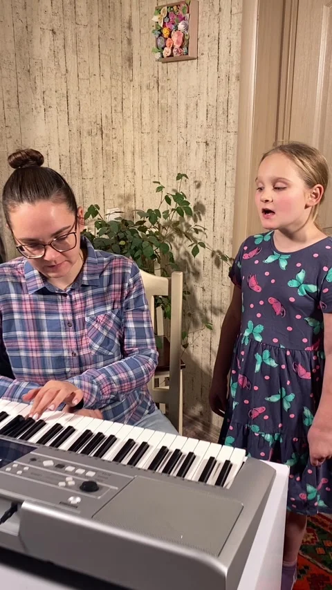 Developing musical skills Stock Footage 320934028