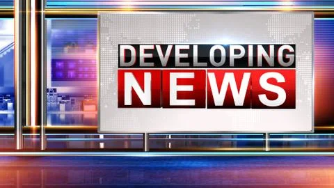 Developing news Virtual studio 스톡 일러스트