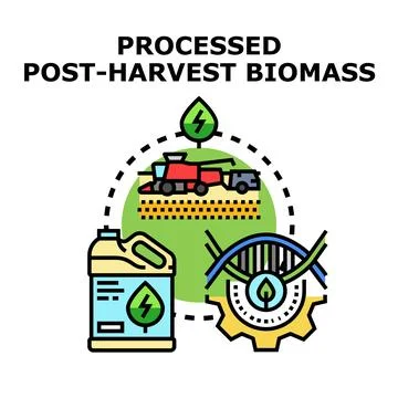 Developing post harvest biomass processing technology for bioenergy productio 库存插图