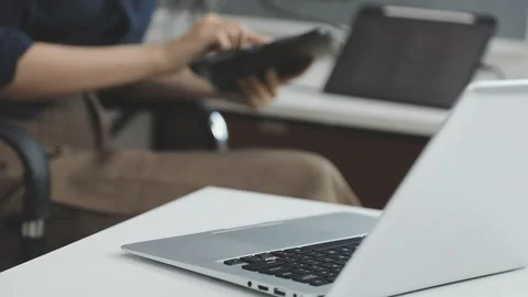 Developing programmer Team Development Website design and coding technologi.. Stock Footage 309836857