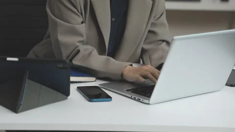 Developing programmer Team Development Website design and coding technologi.. Stock Footage 309836918