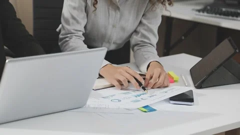 Developing programmer Team Development Website design and coding technologi.. Stock Footage 309836956