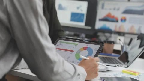 Developing programmer Team Development Website design and coding technologi.. Stock Footage 309837011