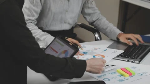 Developing programmer Team Development Website design and coding technologi.. Stock Footage 309837012