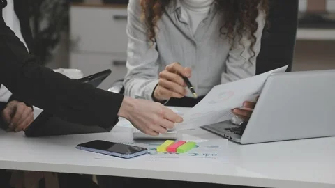 Developing programmer Team Development Website design and coding technologi.. Stock Footage 309837043