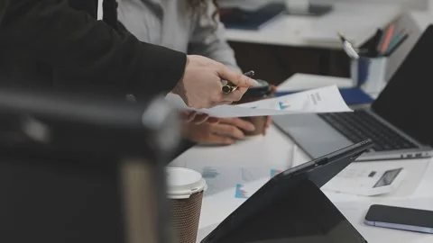 Developing programmer Team Development Website design and coding technologi.. Stock Footage 309837048