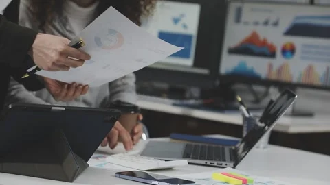 Developing programmer Team Development Website design and coding technologi.. Stock Footage 309837055