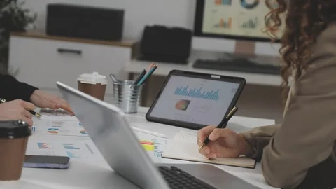 Developing programmer Team Development Website design and coding technologi.. Stock Footage 309837100