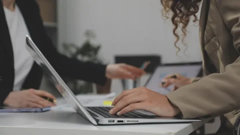 Developing programmer Team Development Website design and coding technologi.. Stock Footage 309837112