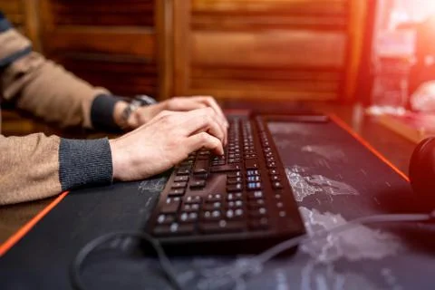 Developing programmer Team Development Website design and coding technologies Stock Photos