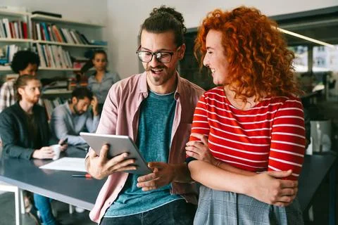Developing programming and coding technologies. Programmer working in a sof.. Stock Photos