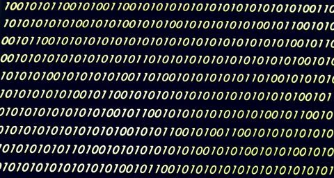 Developing programming binary code. Abstract Binary Software Programming Code. Stock Photos