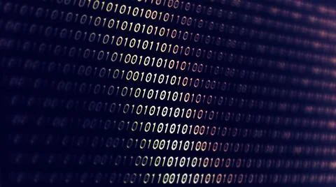 Developing programming binary code. Abstract Binary Software Programming Code Stock Photos