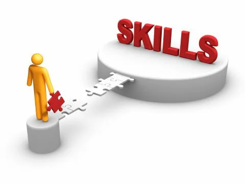 Developing skills Stock Illustration