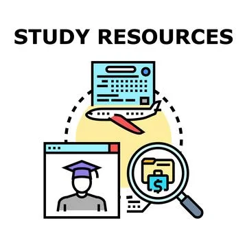 Developing study resources for global education and research 库存插图