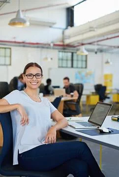 Developing tomorrows tech today. a designer at their workstation in an office. Stock Photos