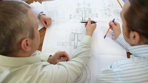 Development and discussion of a new engineering design Stock Footage 63029196