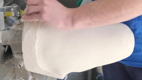 Development of casts, Innovative prostheses. Stockbeeldmateriaal 269368625