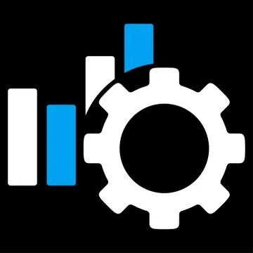 Development Chart Icon Illustrazione stock