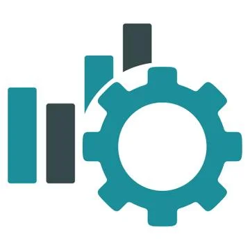 Development Chart Icon Stock Illustration