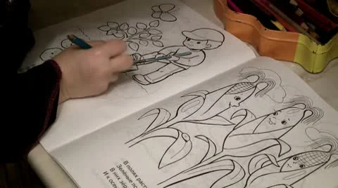 Development of children out of school or a garden a duty of parents Stock-Footage 10574279