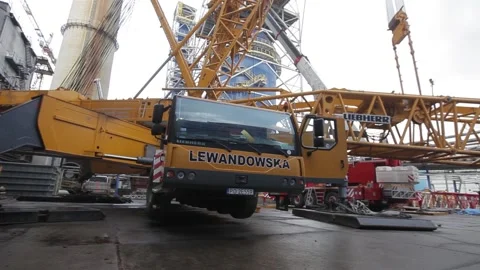 Development of the coal-fired power station Stock Footage 137290579